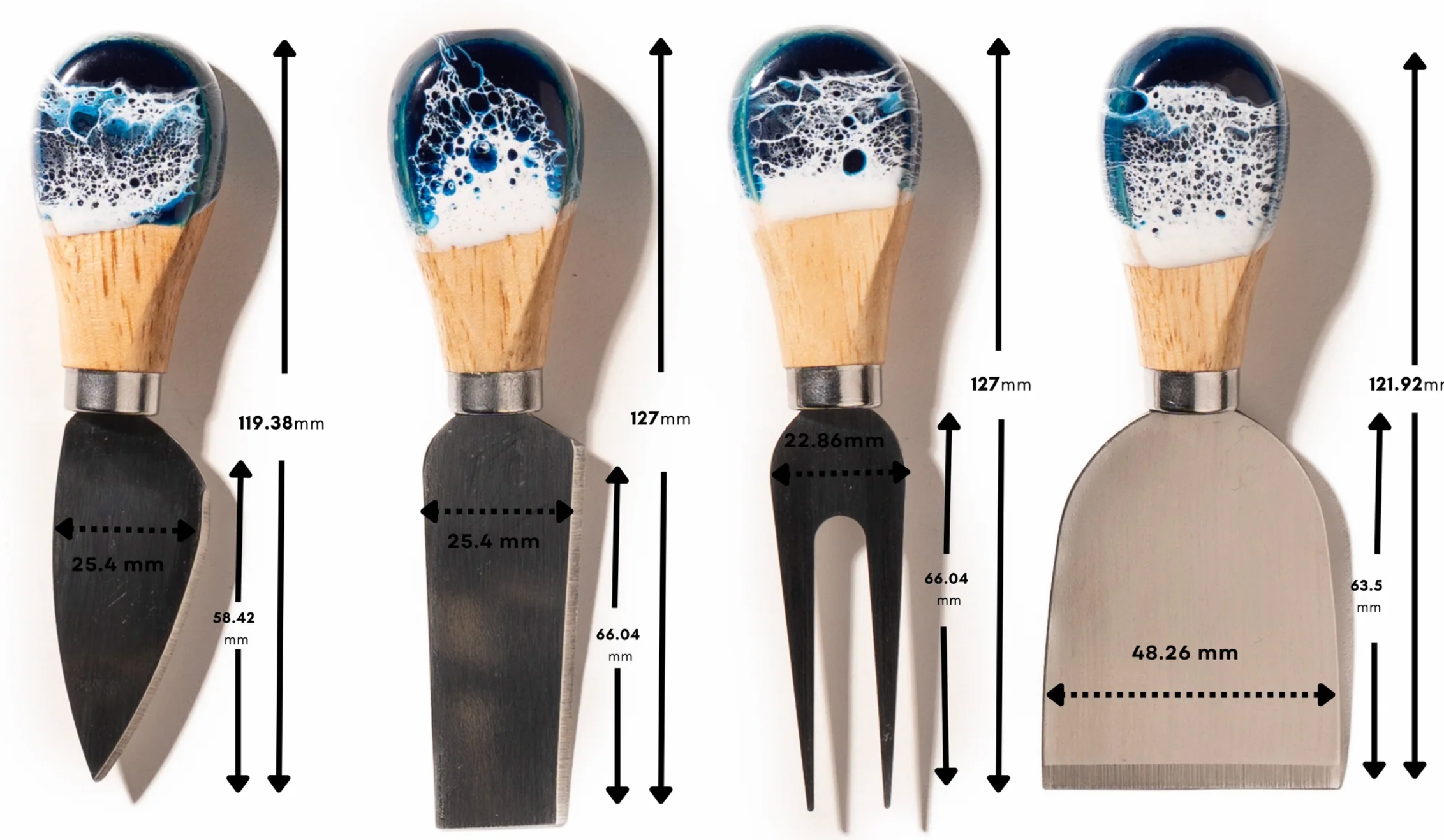 Ocean Cheese Knives